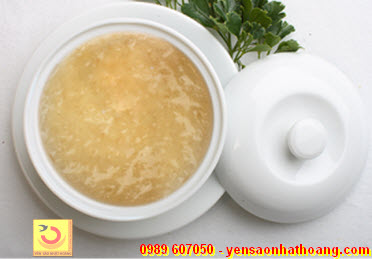 Chè tổ yến chưng đường phèn